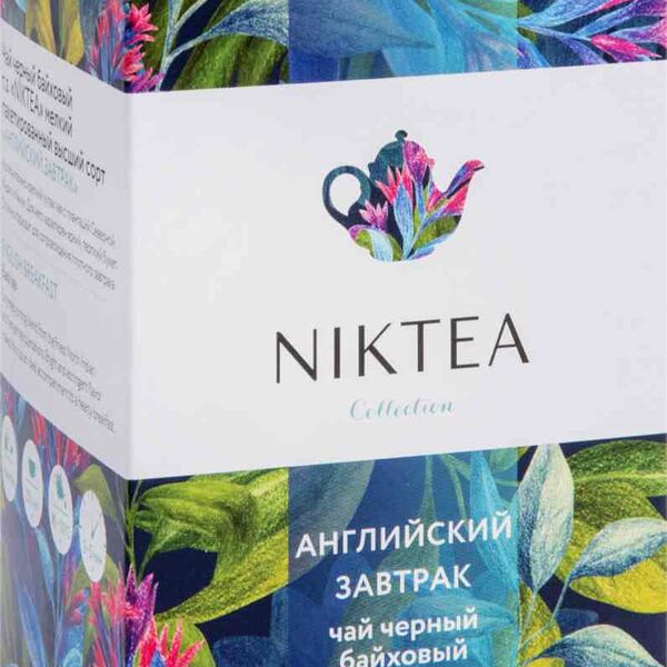 Чай чёрный Niktea Английский завтрак, 25×