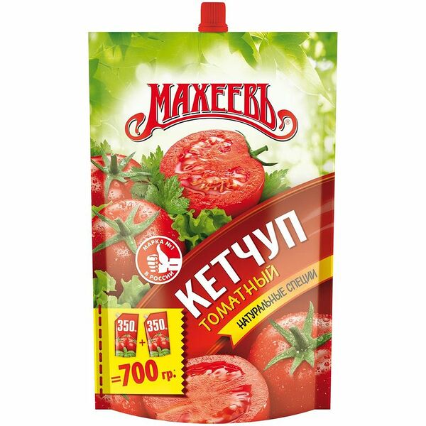 Кетчуп Махеевъ Томатный, 700г