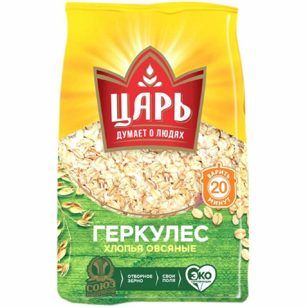 Хлопья овсяные Царь Геркулес 400 г
