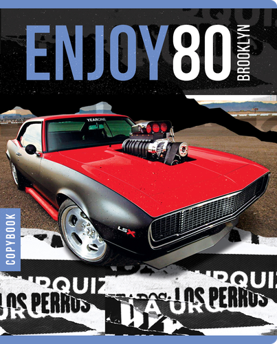 

Тетрадь BG Enjoy А5 80 листов клетка дизайн в ассортименте 1 шт.