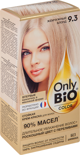 

Краска для волос Only Bio Color тон 9.3 жемчужный блонд