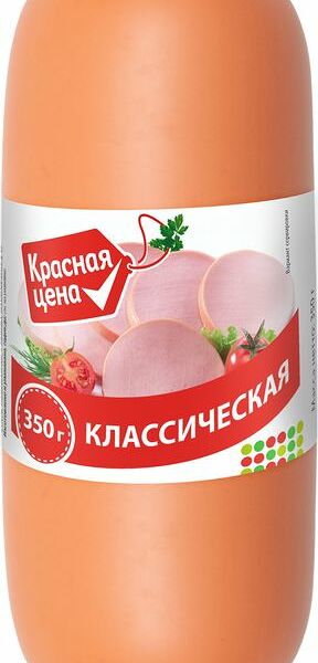 Колбаса Красная Цена Классическая варёная 350г