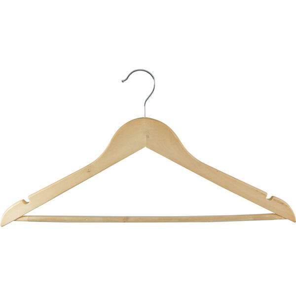 Вешалка для одежды Рыжий Кот, с перекладиной, антискользящим резиновым покрытием