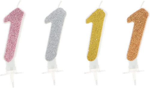 

Свеча Цифра 1 блестящая Арт. СЦБ1