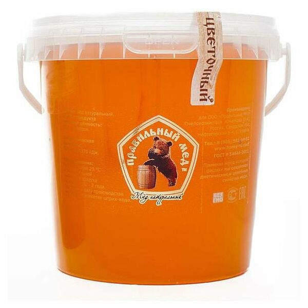 Мед натуральный Правильный мед цветочный