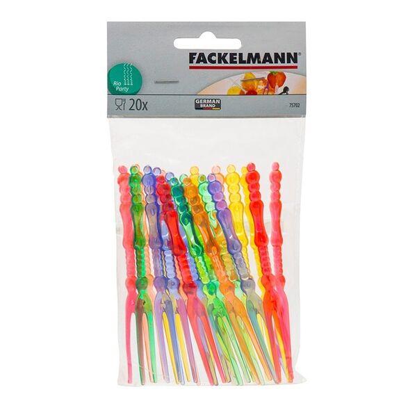 Вилочки для канапе Fackelmann 20 шт 11 см Россия, в ассортименте 