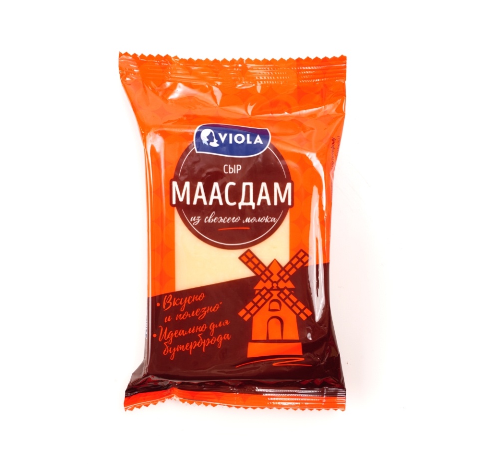

Сыр Viola Маасдам полутвердый 45% 220 г