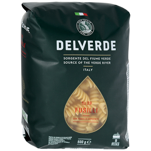 Макароны Delverde Fusilli №29 спирали, 500г