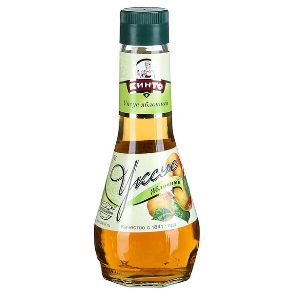 Уксус Кинто 250мл 5% яблочный ст/б