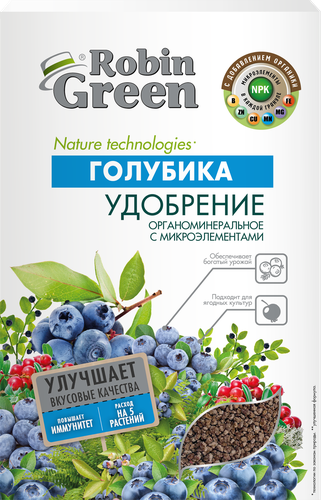 

Удобрение органоминеральное для голубики ФАСКО Robin Green, с микроэлементами, 1кг