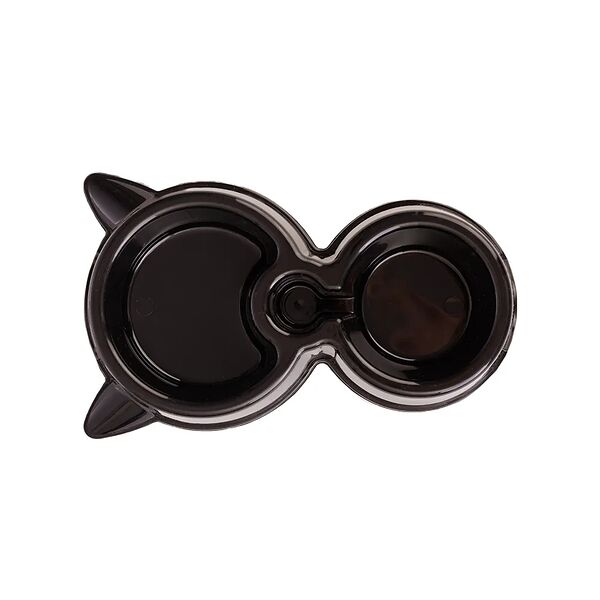 Миска-автопоилка для собак и кошек, 22,5х16 см, черная