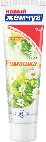 

Новый жемчуг зубная паста Ромашка 100 мл