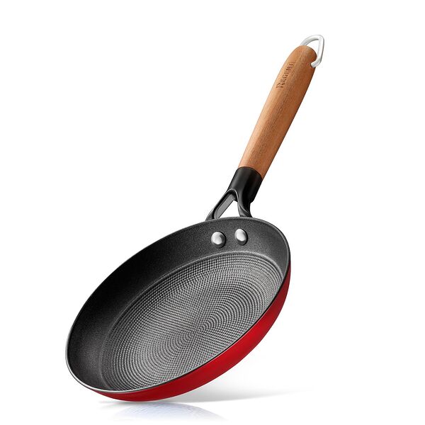 Сковорода Regent Ferro Smalto, 20 см, индукция, чугун облегченный