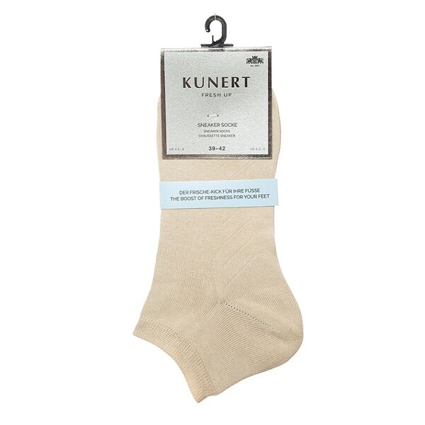 Носки мужские Kunert fresh up укороченные цвет бежевый/белый размер 1 Kunert Германия