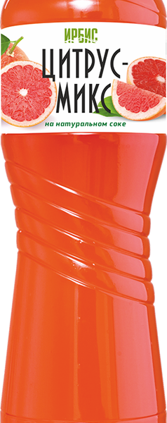 Напиток Ирбис цитрус-микс газированный 1.5 л