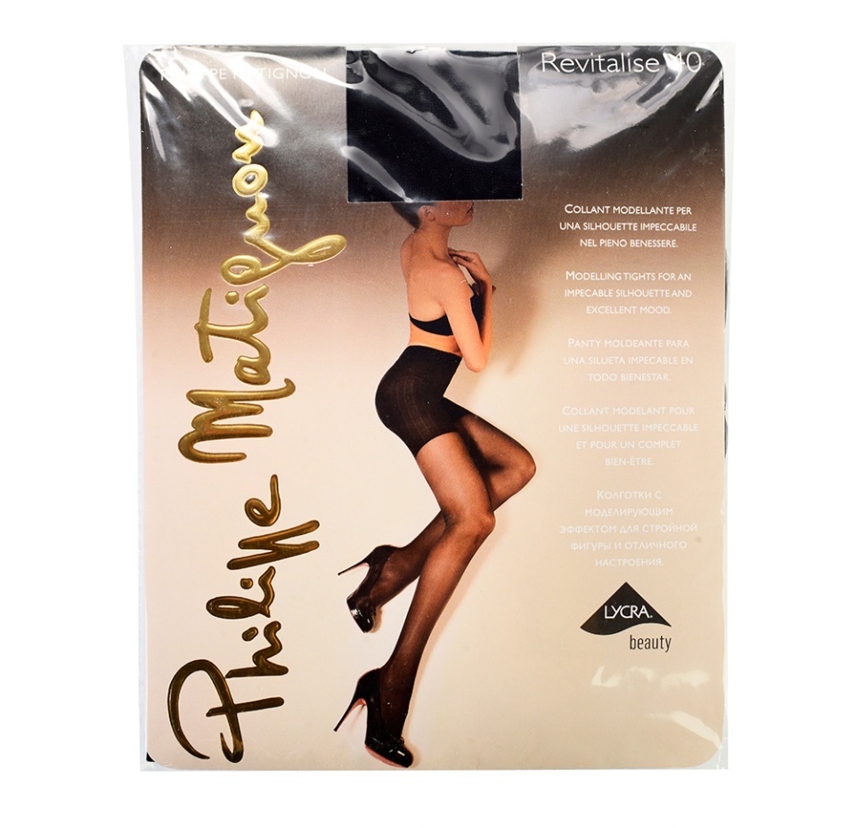 

Колготки Philippe Matignon Revitalise 40 Nero Черные, размер 4