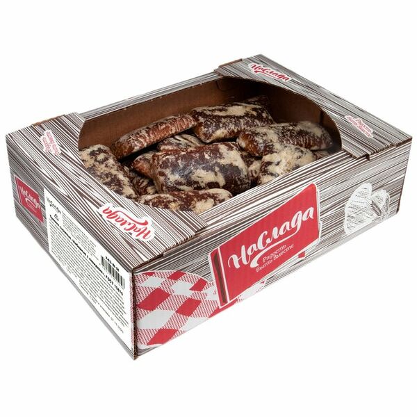 Пряники Наслада сырцовые Имбирные с повидлом 1кг