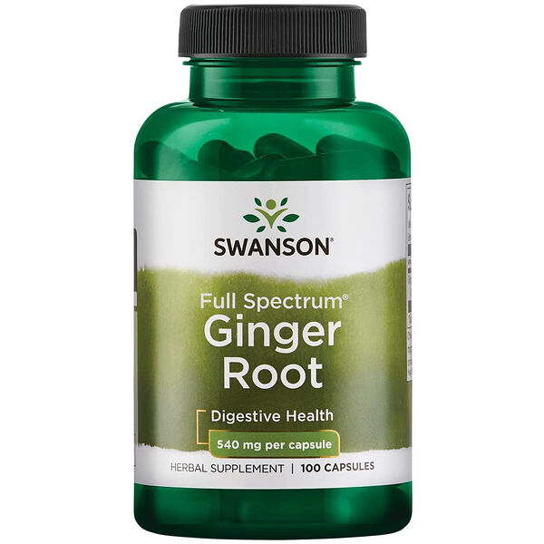 Swanson Ginger Root капсулы 540 мг 100 шт 