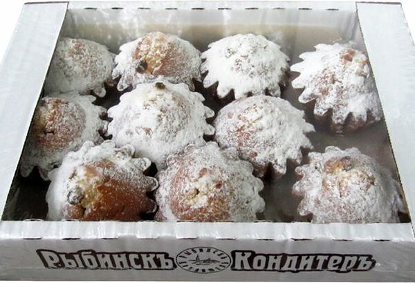 Кексы Рыбинскъ кондитеръ Столичные 600г