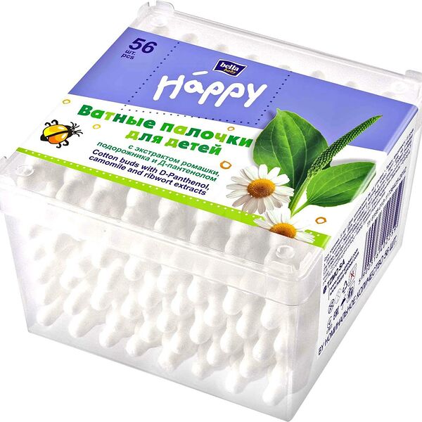 Ватные палочки Bella baby Happy для детей