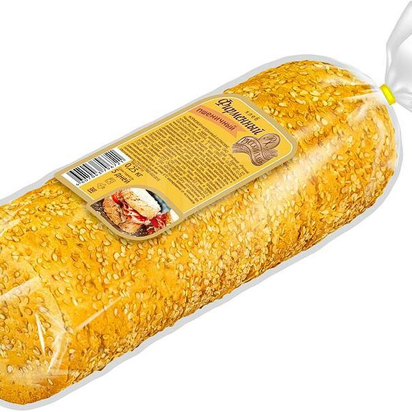 Хлеб Русский Фирменный Пшеничный в нарезке высший сорт
