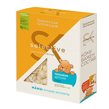 Пельмени детские Сибирская коллекция Selective