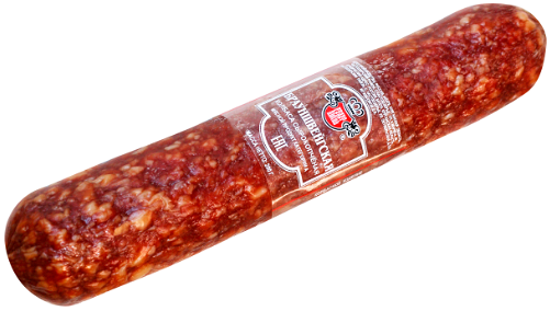 Колбаса сырокопченая Велес Брауншвейгская, высший сорт