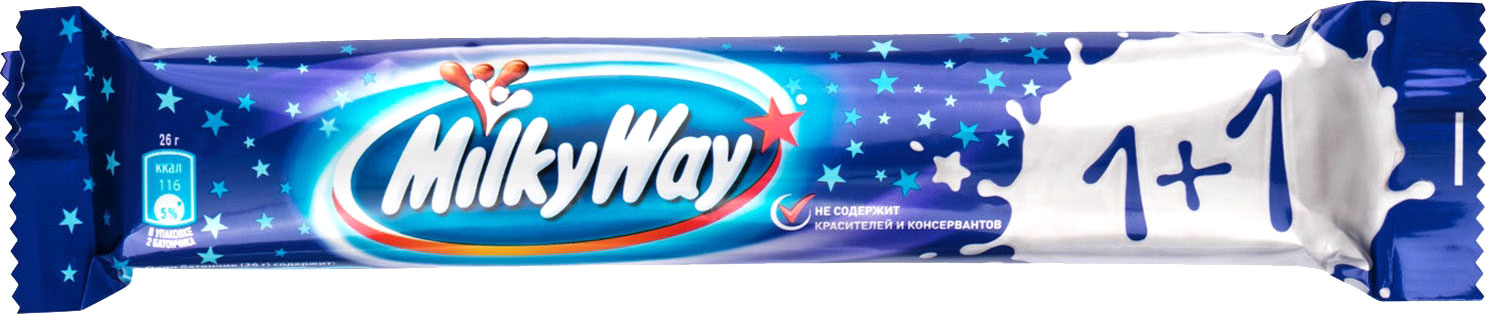 

Шоколадный батончик Milky Way 2шт*