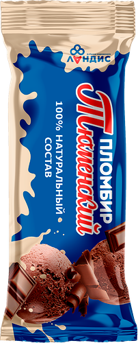 Мороженое Тюменский пломбир шоколад 15% 400 г