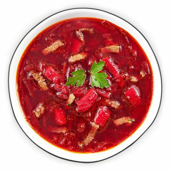 Борщ Natur Buffet Натур буфет с мясом, 340г