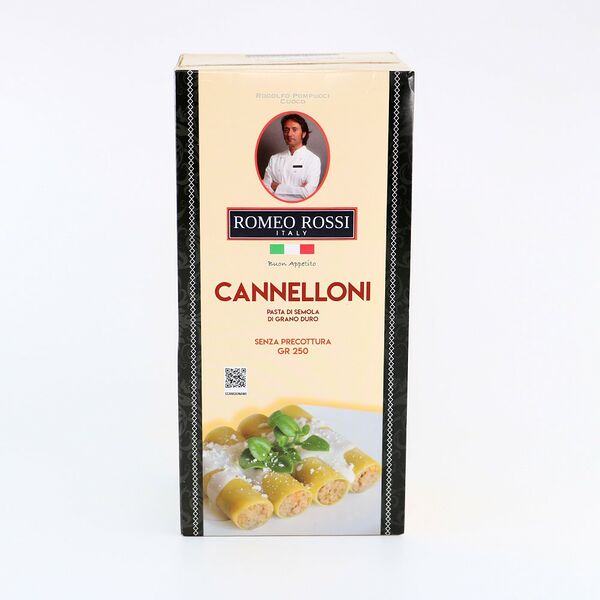 Макаронные изделия  ROMEO ROSSI Italy Паста яичная - Каннеллони 250 г.