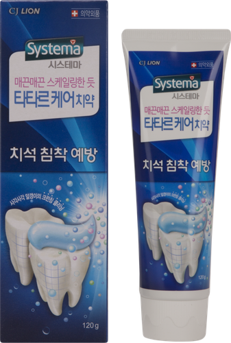 

Зубная паста Lion Systema для предотвращения зубного камня 120 г