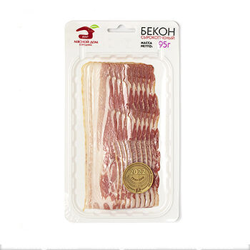Бекон свиной Мясной дом Бородина сырокопченый 95 г