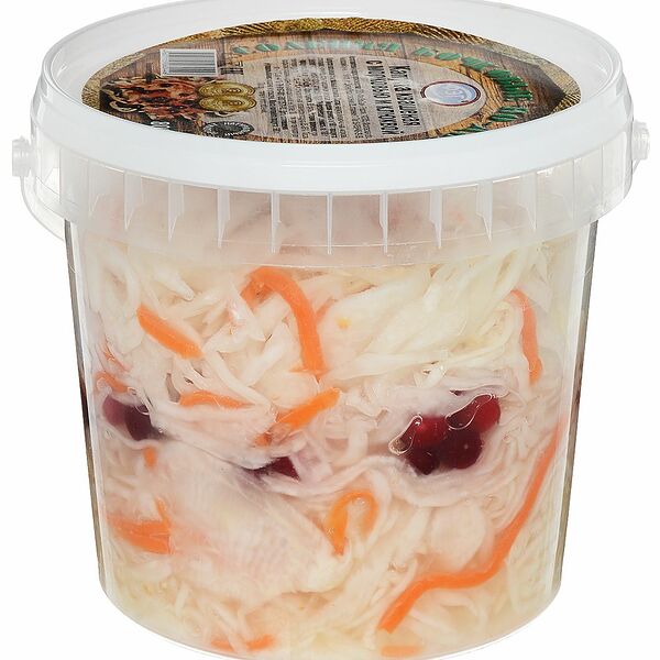 Капуста квашеная ФЭГ с морковью и клюквой