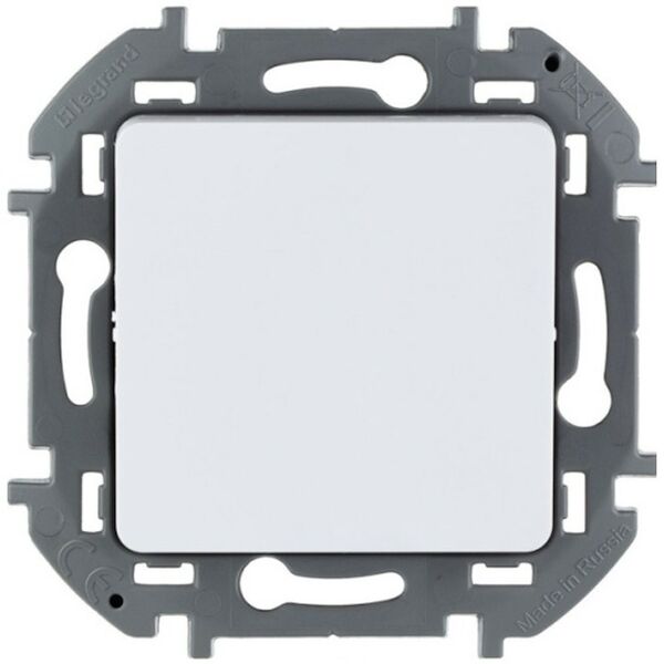 Переключатель LEGRAND Inspiria одноклавишный, 10 ах, белый