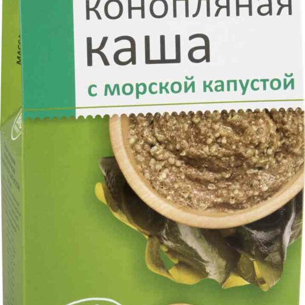 Каша конопляная Компас здоровья Organic с морской капустой