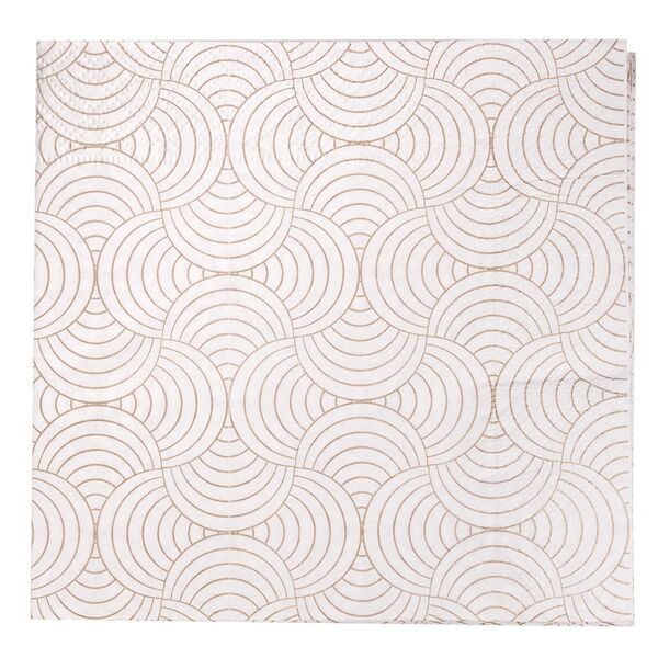 Салфетки бумажные Зефир, 20 шт, 33 х 33см, 2 слоя