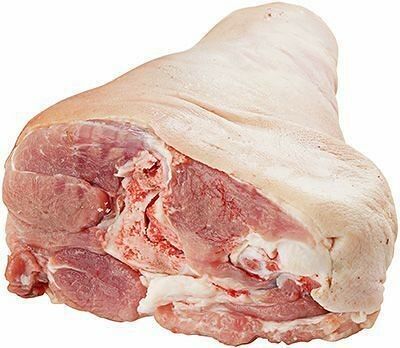 Свинина рулька на кости охлажденная вес до 1.4 кг