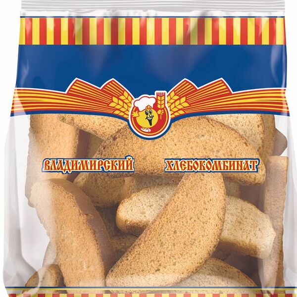 Сухари ванильные Владимирский хлебокомбинат 300 г