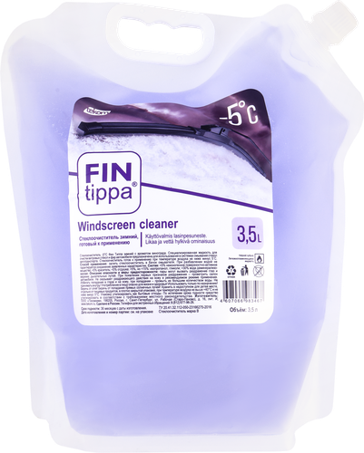 

Стеклоочиститель FIN TIPPA до -5 градусов, 3.5л