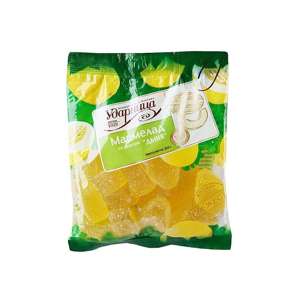 Мармелад Ударница со вкусом дыни