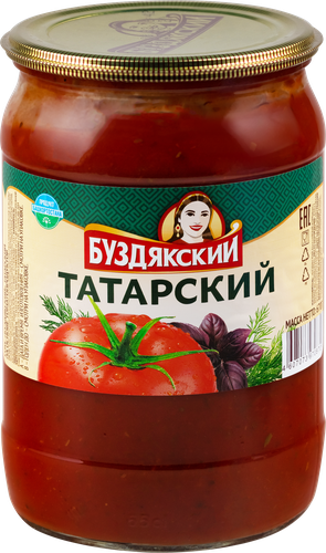 

Соус томатный Буздякский Татарский 670 г