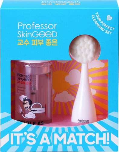 

Набор подарочный женский Professor Skingood It's a Match! Your Perfect Cleansing Set: пенка 150 мл, щетка для лица