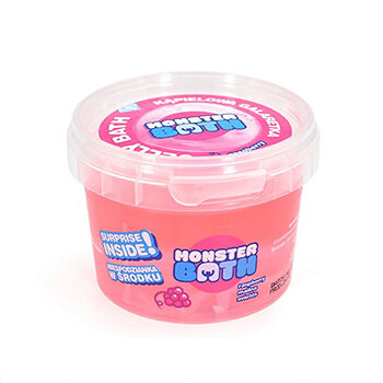 Мыло-желе для тела Monster Bath Jelly с игрушкой в ассортименте (малина, манго, жевательная резинка, груша)