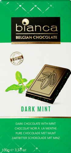 

Шоколад темный Bianca с ароматом мяты 100 г