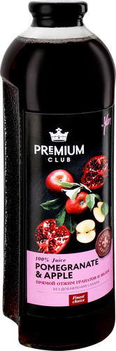 

Сок Premium Club Гранат, яблоко прямого отжима 0.93 л