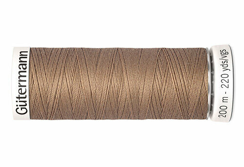 748277 Нить Sew-all для всех материалов, 200м, 100% п/э Gutermann(139 бежево-розовый)