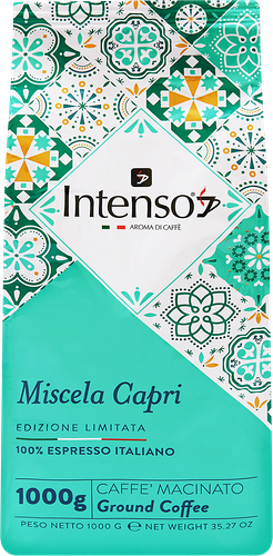 Кофе молотый INTENSO Capri жареный, 1кг