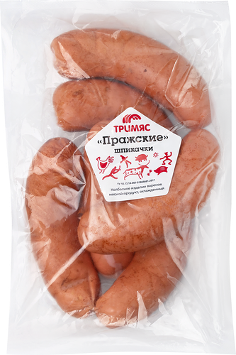 Шпикачки Тримяс Пражские весовые