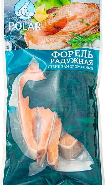 Форель Polar стейк замороженные 500г